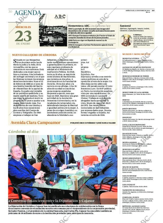 ABC CORDOBA 23-01-2013 página 30