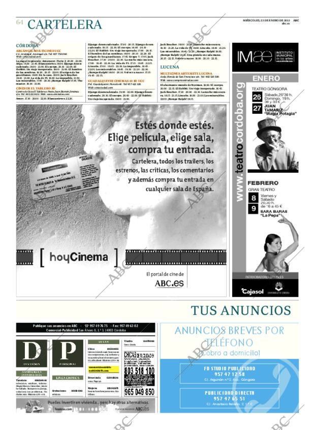 ABC CORDOBA 23-01-2013 página 64