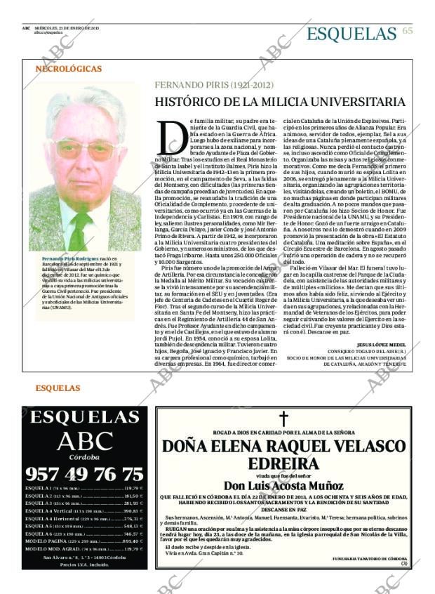 ABC CORDOBA 23-01-2013 página 65