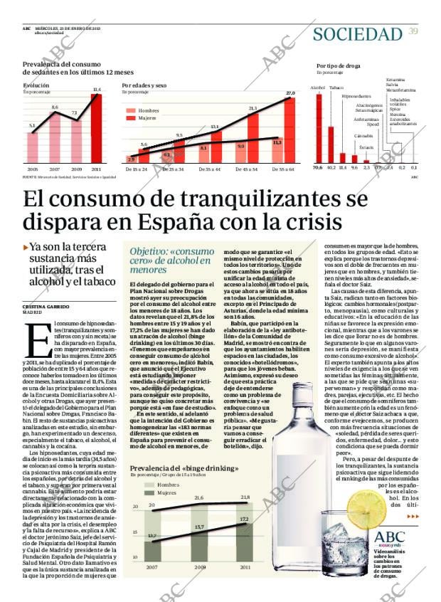 ABC MADRID 23-01-2013 página 39