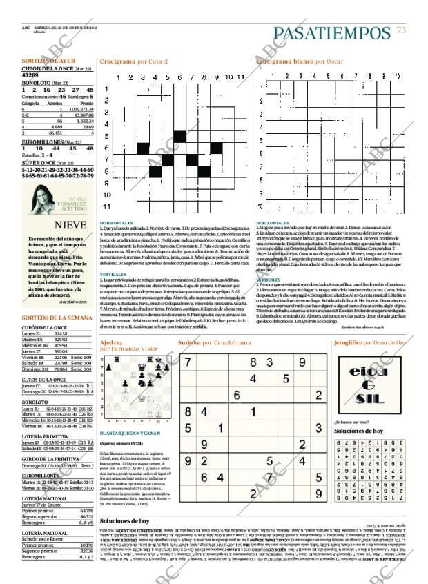 ABC MADRID 23-01-2013 página 73