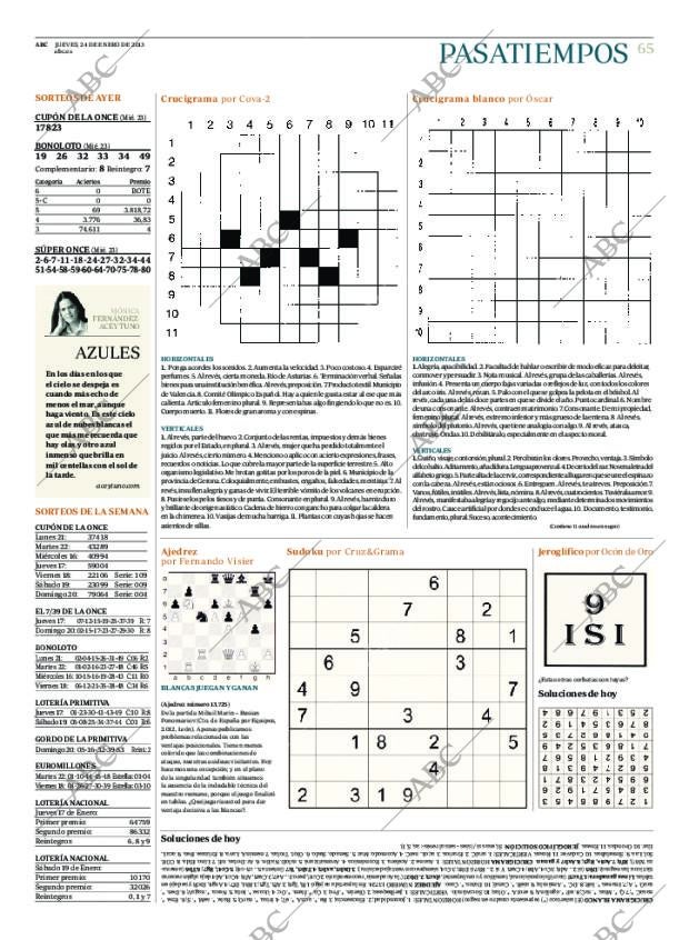 ABC MADRID 24-01-2013 página 65