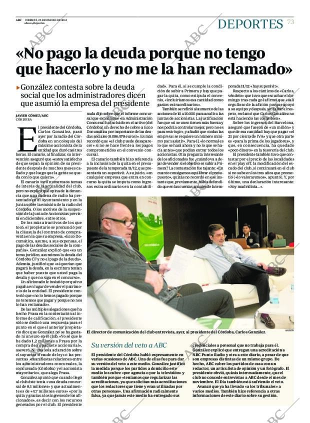 ABC CORDOBA 25-01-2013 página 73