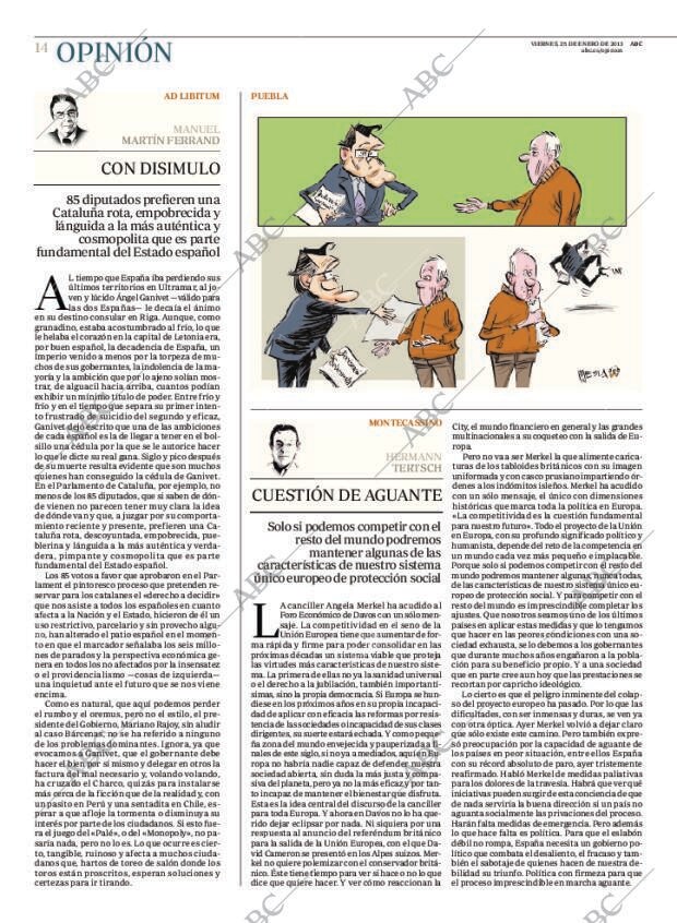 ABC MADRID 25-01-2013 página 14
