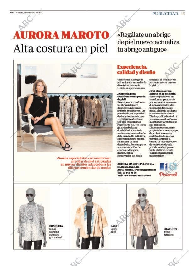 ABC MADRID 25-01-2013 página 45