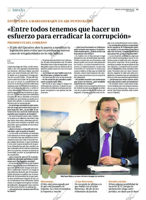 ABC MADRID 26-01-2013 página 28