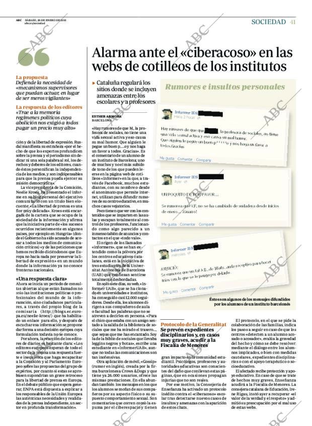 ABC MADRID 26-01-2013 página 41