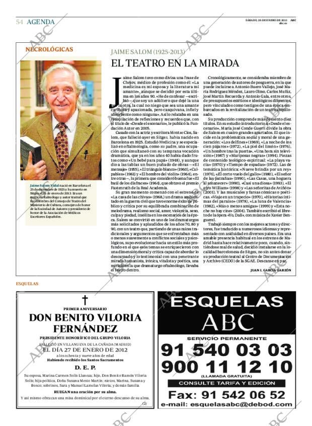 ABC MADRID 26-01-2013 página 54