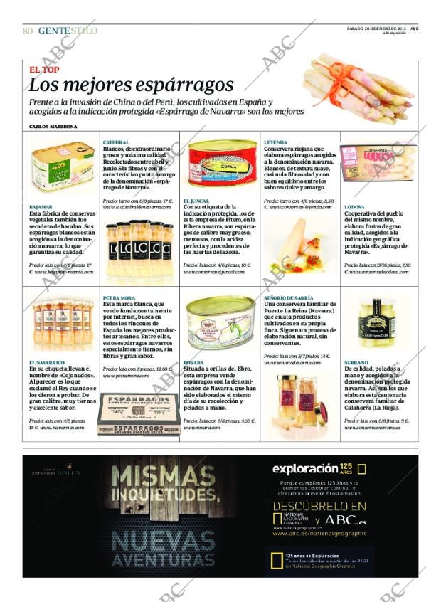 ABC MADRID 26-01-2013 página 80