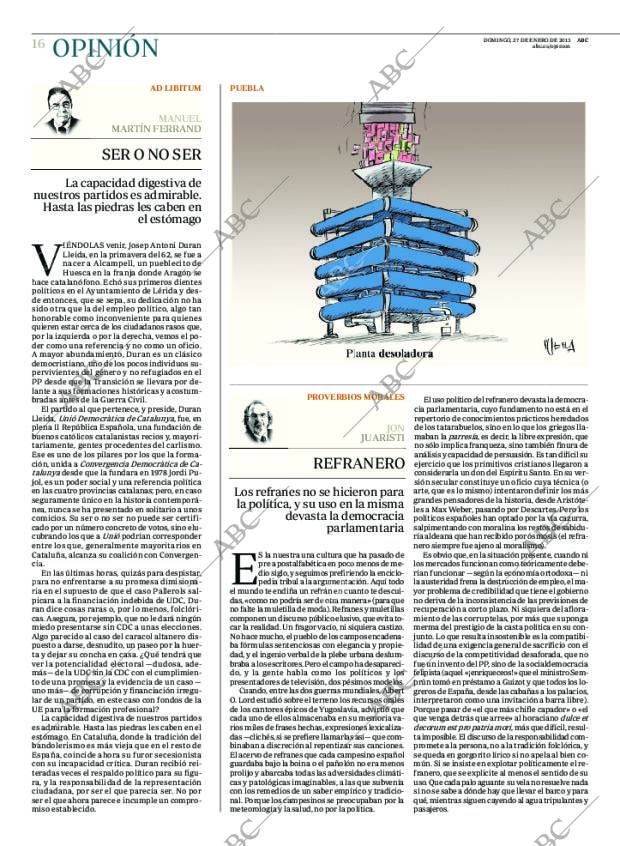 ABC MADRID 27-01-2013 página 16