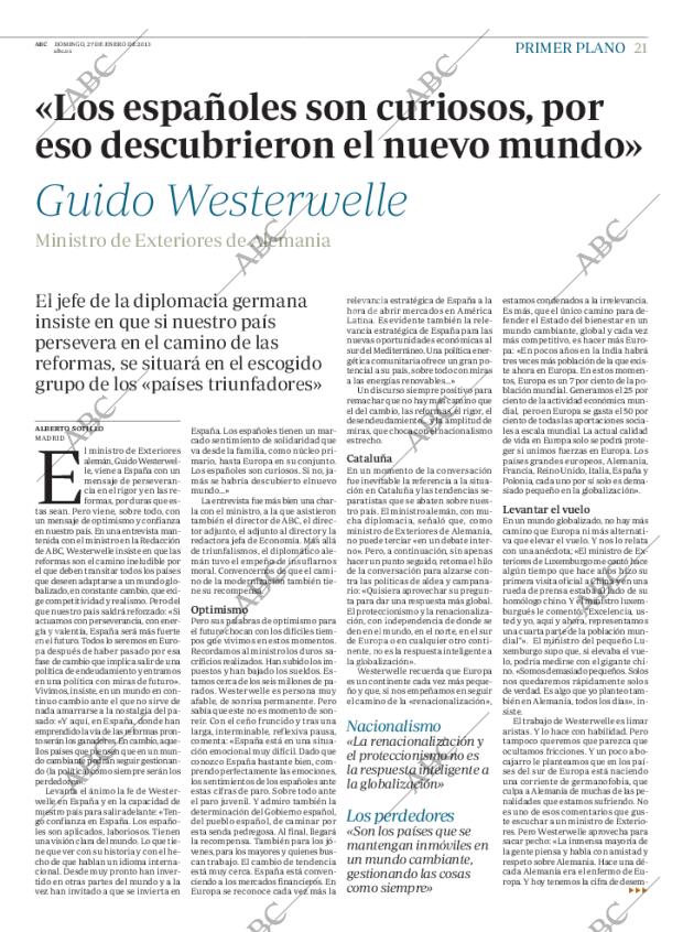 ABC MADRID 27-01-2013 página 21