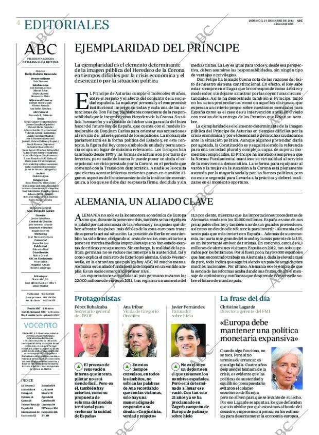 ABC MADRID 27-01-2013 página 4
