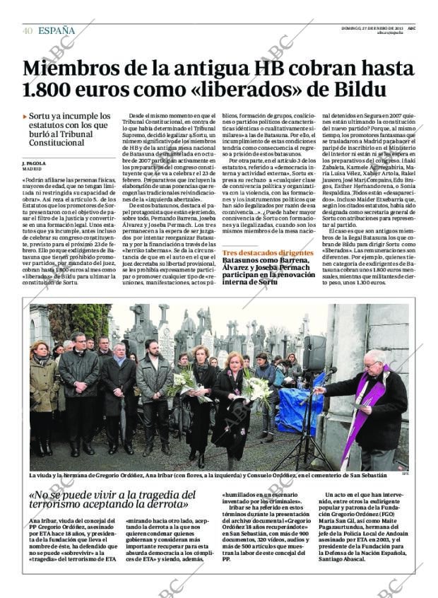 ABC MADRID 27-01-2013 página 40