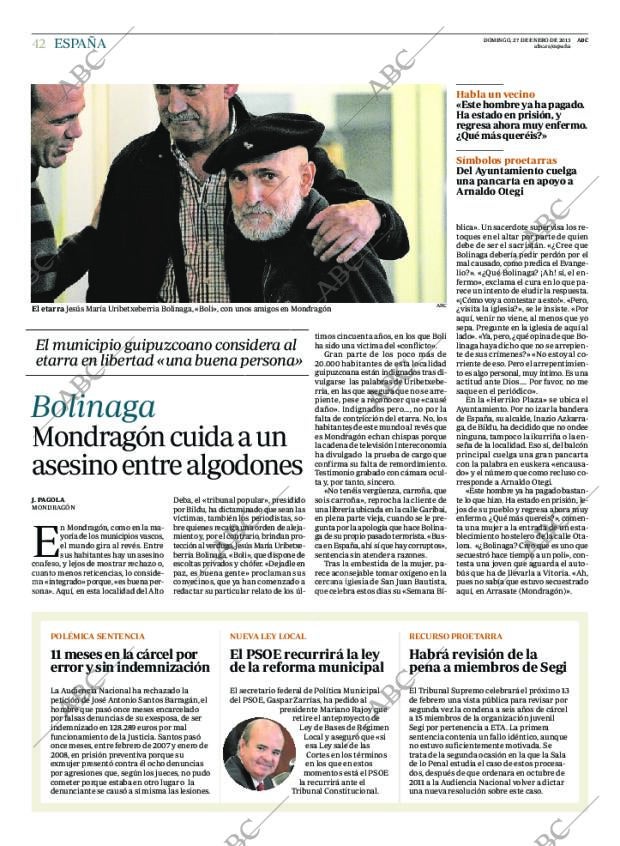 ABC MADRID 27-01-2013 página 42