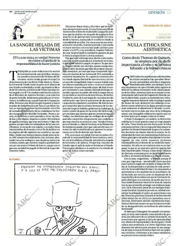ABC MADRID 28-01-2013 página 13