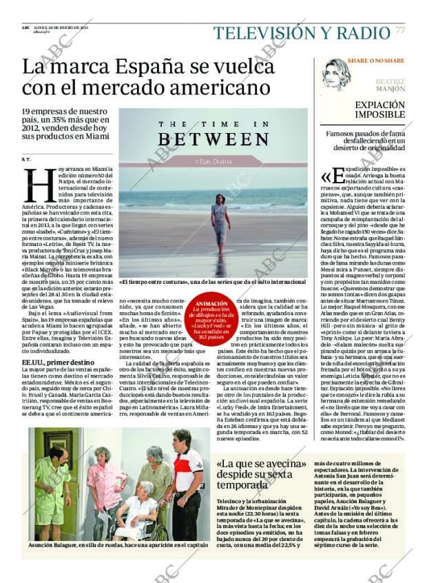 ABC MADRID 28-01-2013 página 77