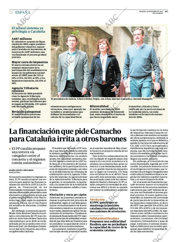 ABC MADRID 29-01-2013 página 22