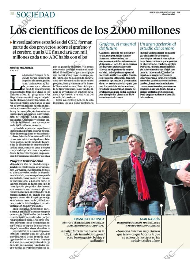 ABC MADRID 29-01-2013 página 38