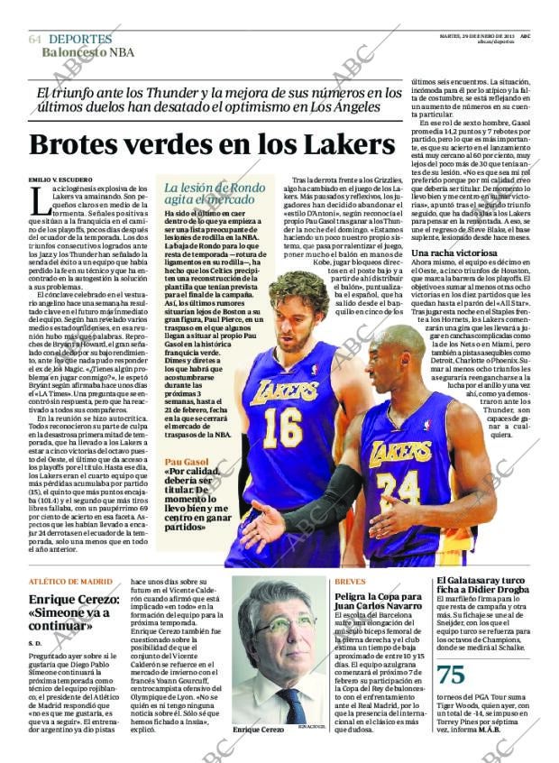 ABC MADRID 29-01-2013 página 64
