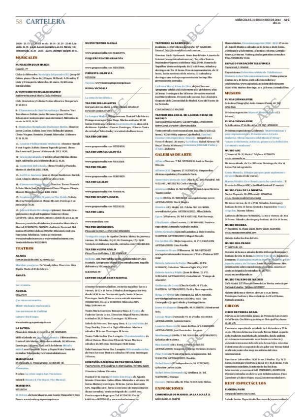 ABC MADRID 30-01-2013 página 58