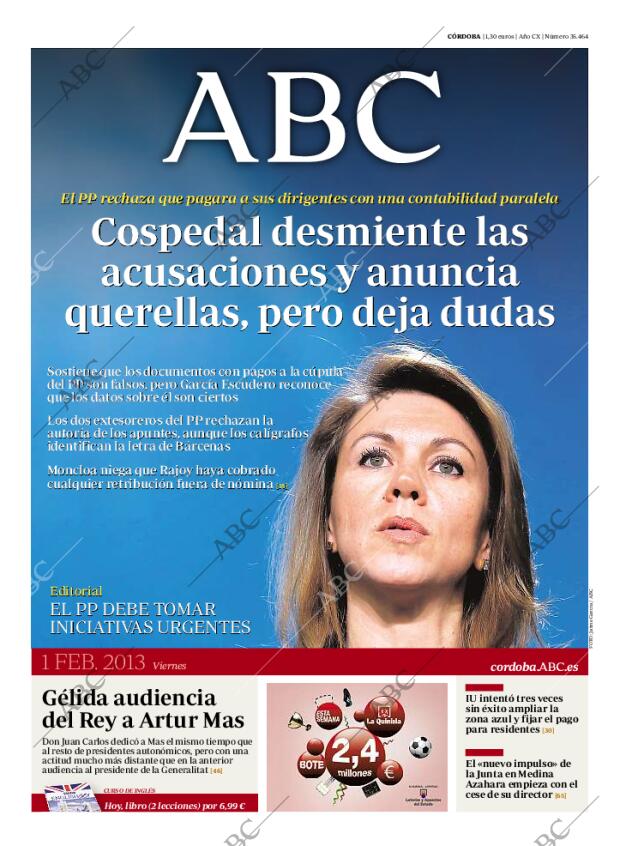 ABC CORDOBA 01-02-2013 página 1