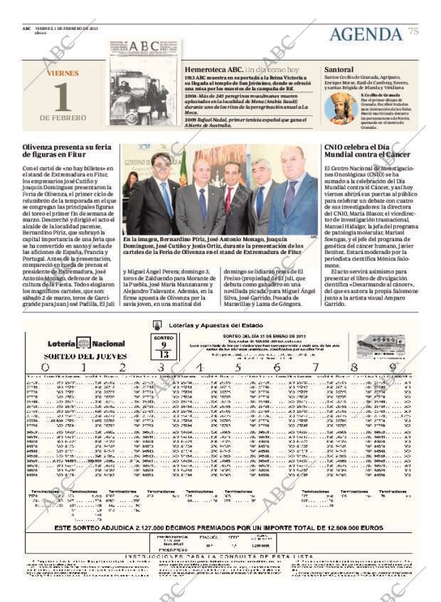 ABC MADRID 01-02-2013 página 75