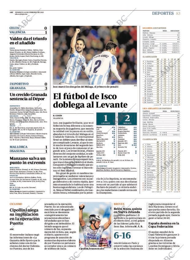 ABC MADRID 10-02-2013 página 83