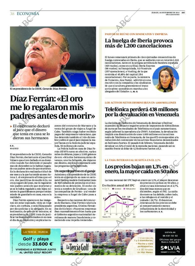 ABC MADRID 16-02-2013 página 38