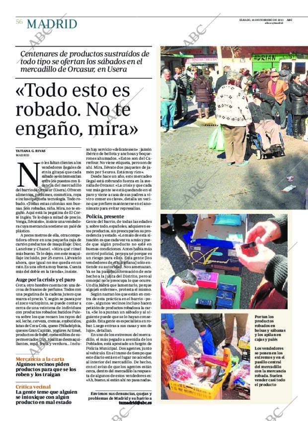 ABC MADRID 16-02-2013 página 56