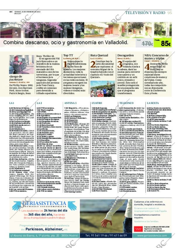 ABC MADRID 16-02-2013 página 95