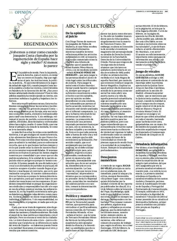 ABC MADRID 17-02-2013 página 16