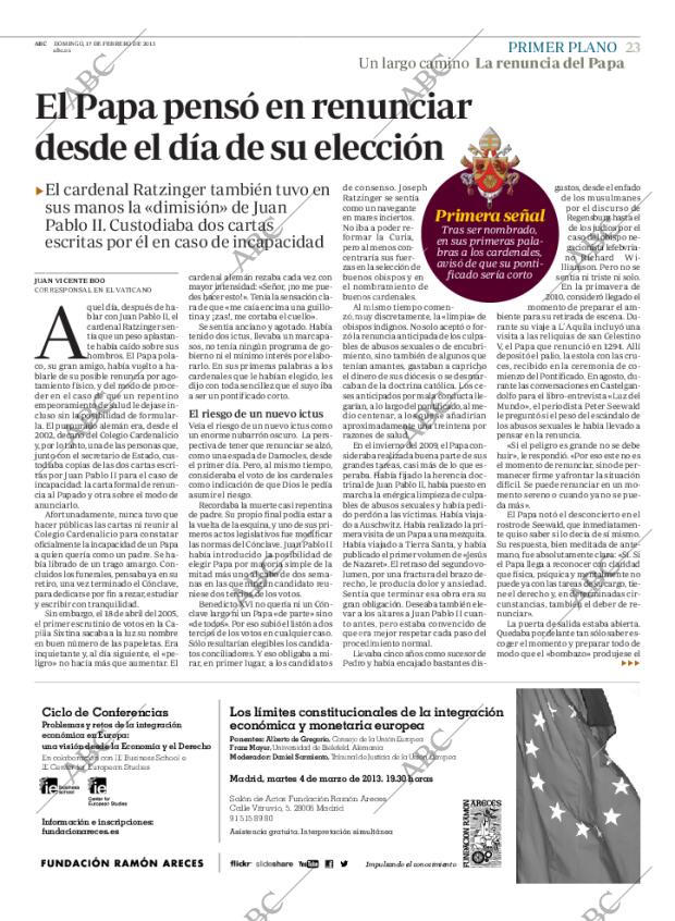 ABC MADRID 17-02-2013 página 23
