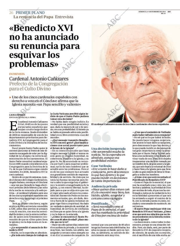 ABC MADRID 17-02-2013 página 26