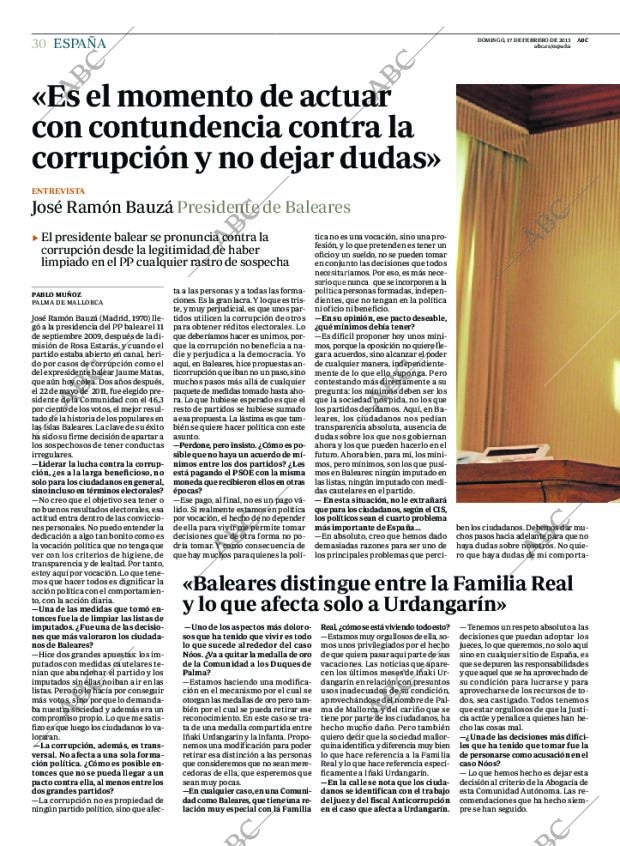 ABC MADRID 17-02-2013 página 30