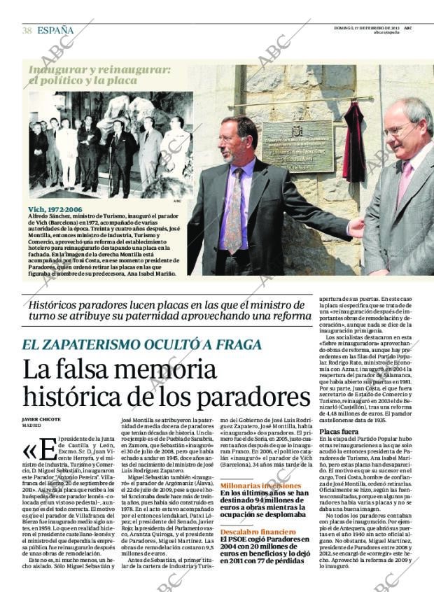 ABC MADRID 17-02-2013 página 38