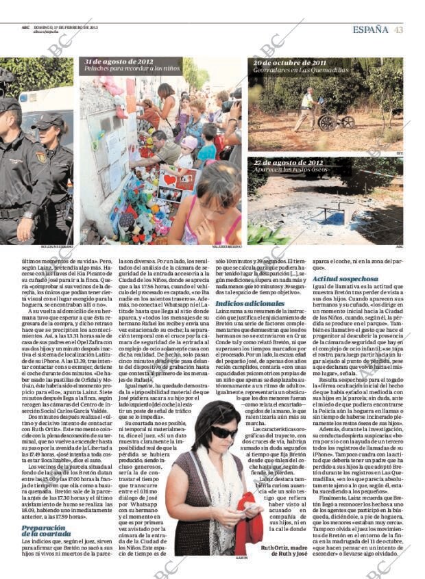 ABC MADRID 17-02-2013 página 43