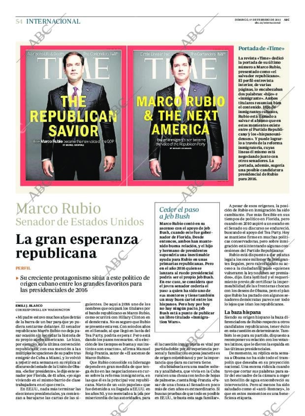 ABC MADRID 17-02-2013 página 54