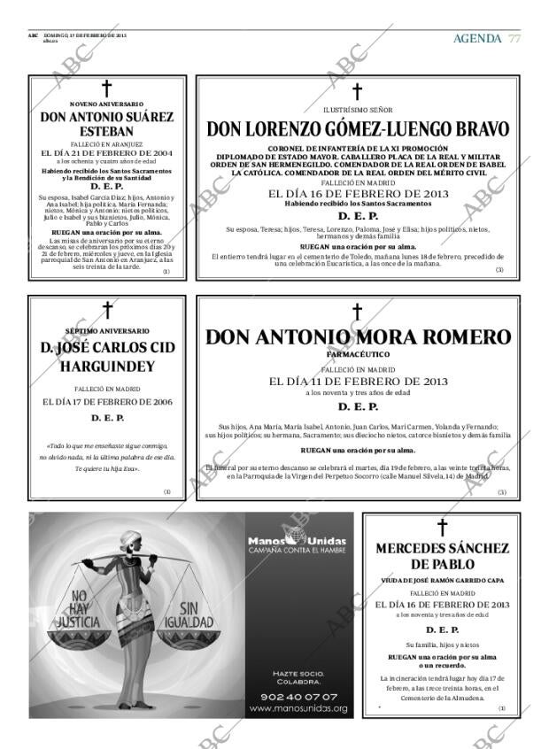 ABC MADRID 17-02-2013 página 77