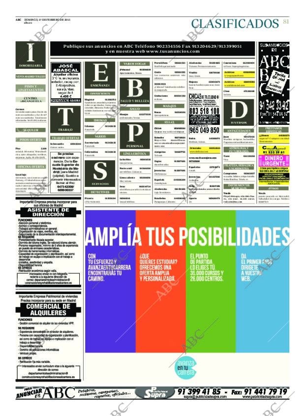 ABC MADRID 17-02-2013 página 81