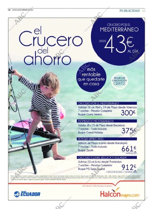 ABC MADRID 18-02-2013 página 43
