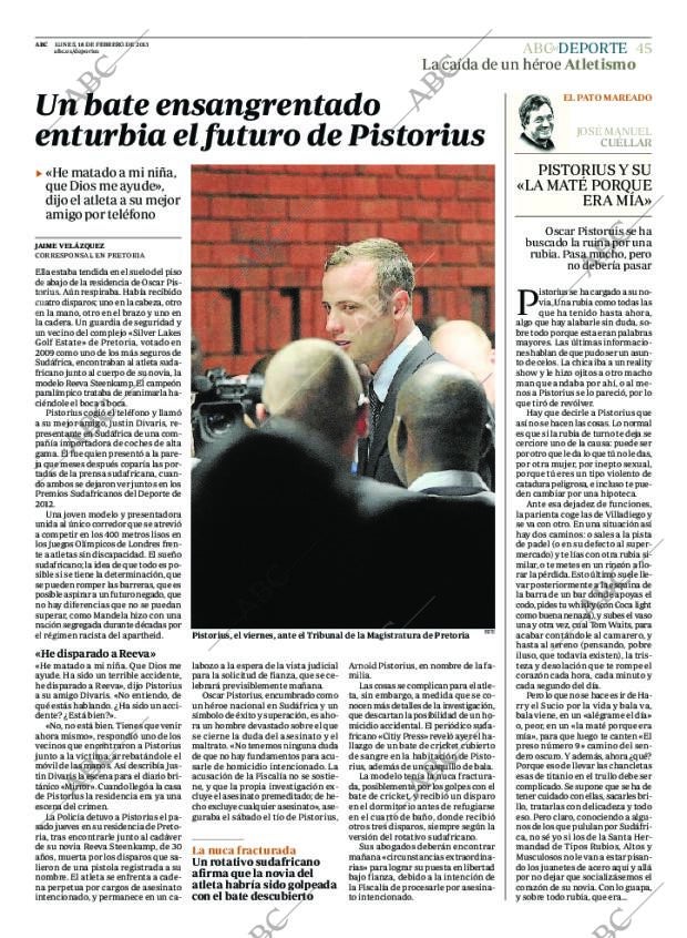 ABC MADRID 18-02-2013 página 45