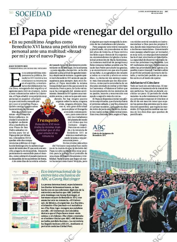 ABC MADRID 18-02-2013 página 50