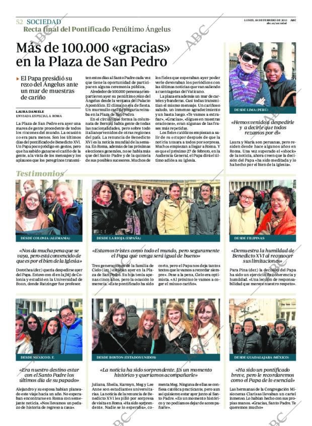 ABC MADRID 18-02-2013 página 52