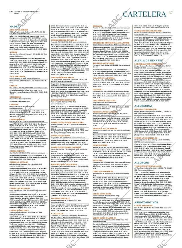 ABC MADRID 18-02-2013 página 67