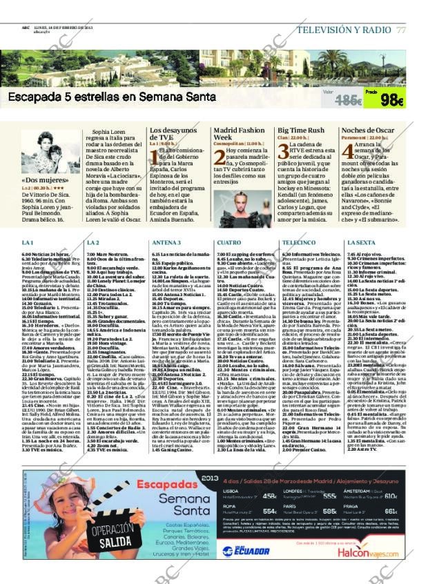 ABC MADRID 18-02-2013 página 77