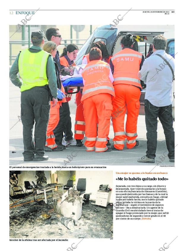 ABC MADRID 19-02-2013 página 12