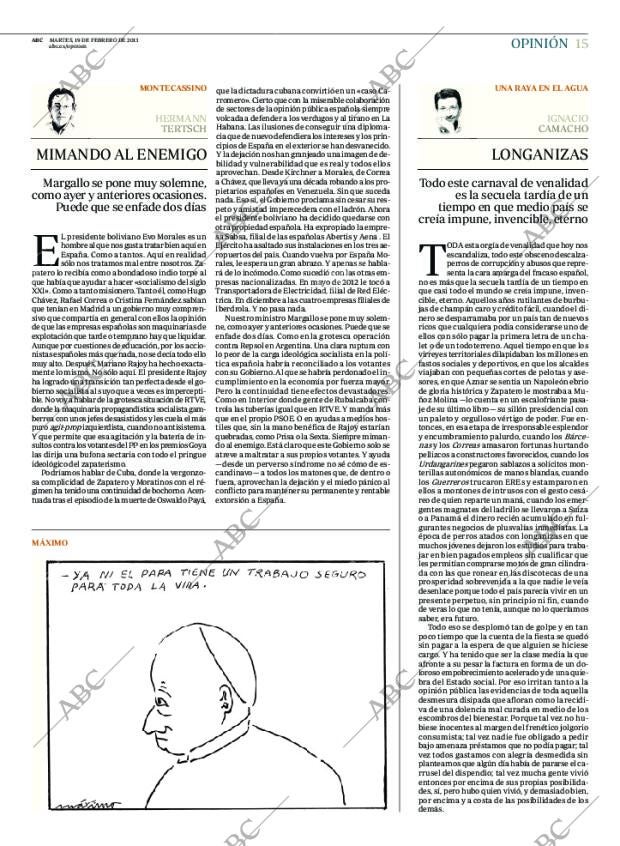 ABC MADRID 19-02-2013 página 15