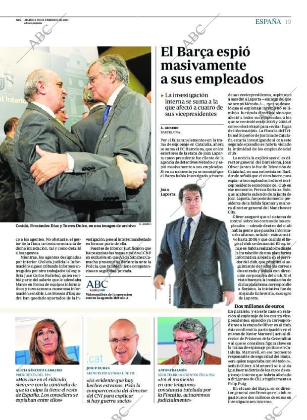 ABC MADRID 19-02-2013 página 19