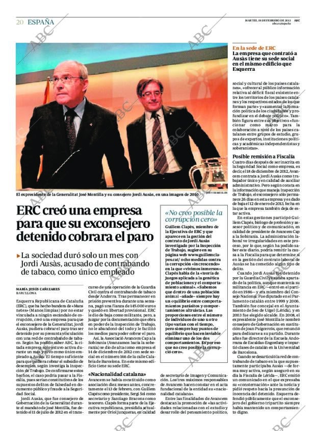 ABC MADRID 19-02-2013 página 20