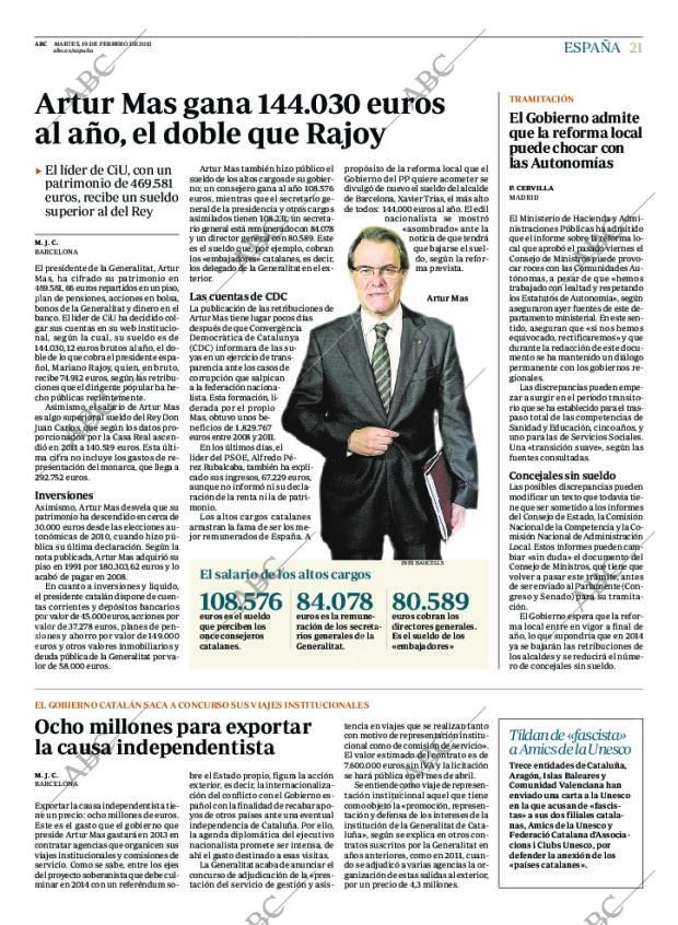 ABC MADRID 19-02-2013 página 21